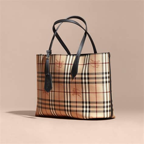 medium giant tote burberry|burberry classic tote bag.